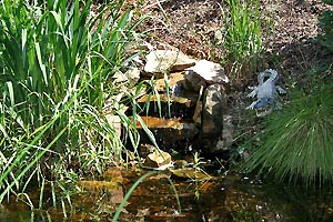 flowing water